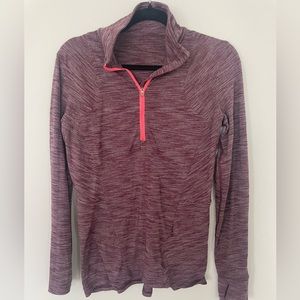Lululemon 1/2 zip long sleeve performance top